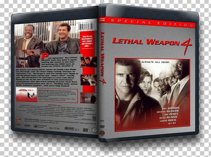 Detective Ng Lethal Weapon DVD Cover Art Blu-ray Disc PNG, Clipart, Art, Bluray Disc, Brand, Cover Art, Dvd Free PNG Download