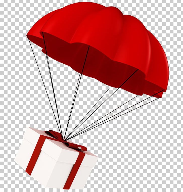 Parachute Parachuting Gift PNG, Clipart, Christmas, Fall, Gift, Gift Clipart, Parachute Free PNG Download