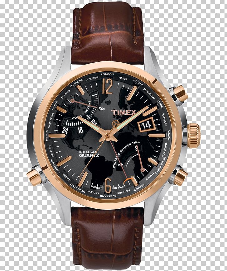 Watch Timex Group USA PNG, Clipart, Brand, Brown, Chronograph, Flyback Chronograph, Indiglo Free PNG Download