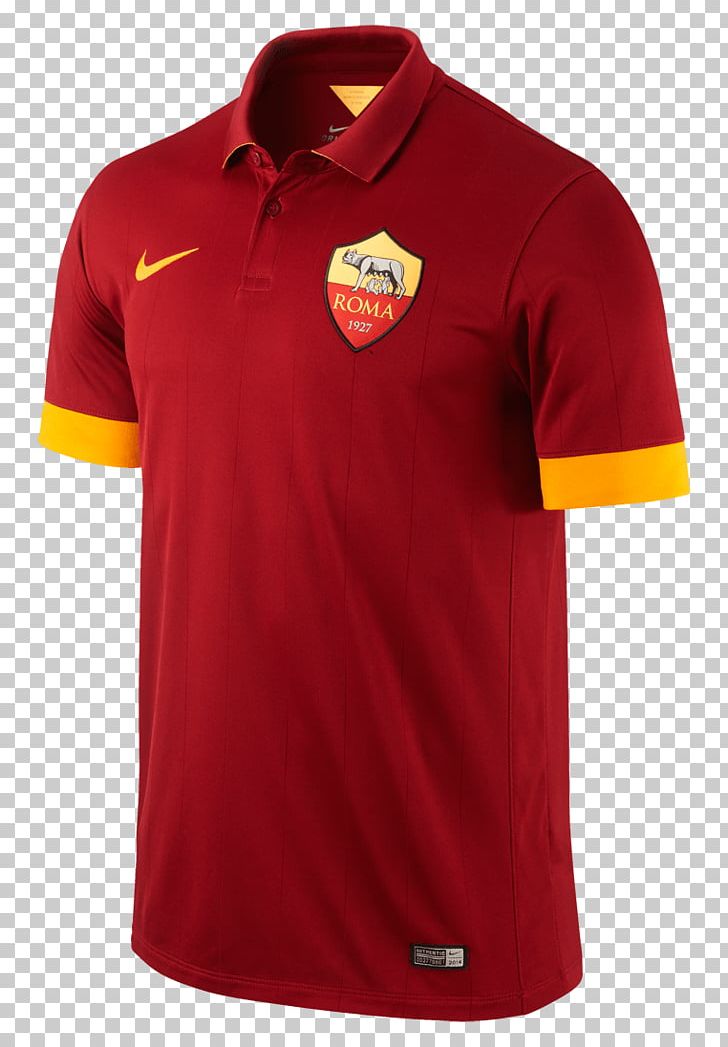 A.S. Roma Serie A Jersey Nike Kit PNG, Clipart, Active Shirt, As Roma, Clothing, Football, Football Team Free PNG Download