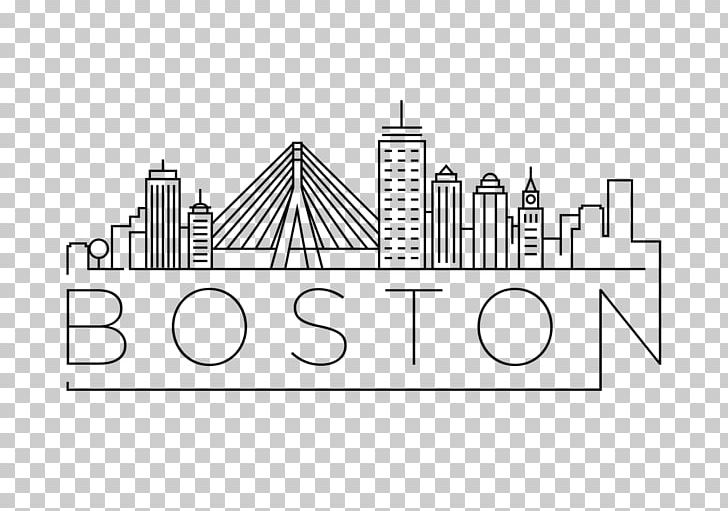 Boston Skyline PNG, Clipart, Angle, Animals, Area, Art, Black And White Free PNG Download