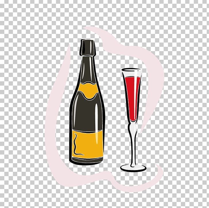 Champagne Wine Glass Bottle Hypertension PNG, Clipart, Barware, Beer Glass, Cartoon, Champagne, Champagne Stemware Free PNG Download