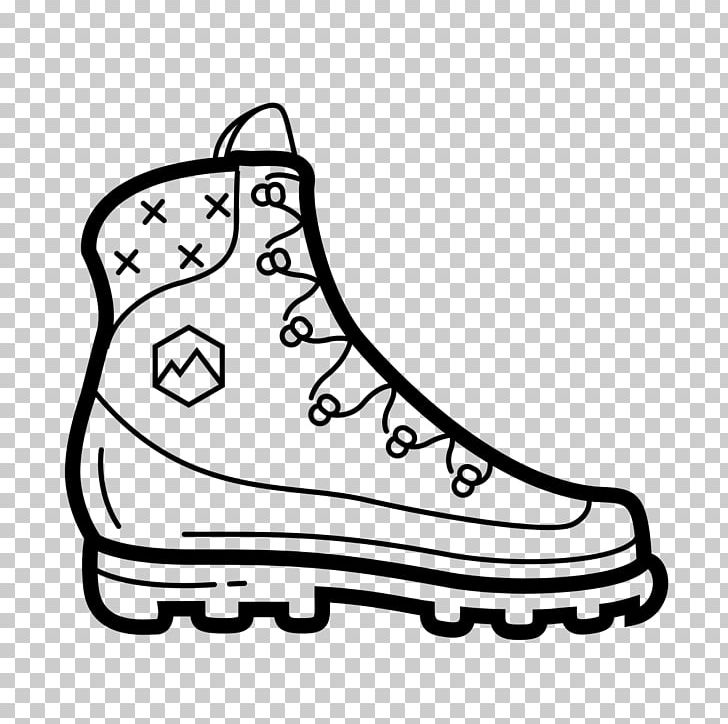 Hiking Boot Footwear PNG, Clipart, Accessories, Area, Black, Black And White, Boot Free PNG Download