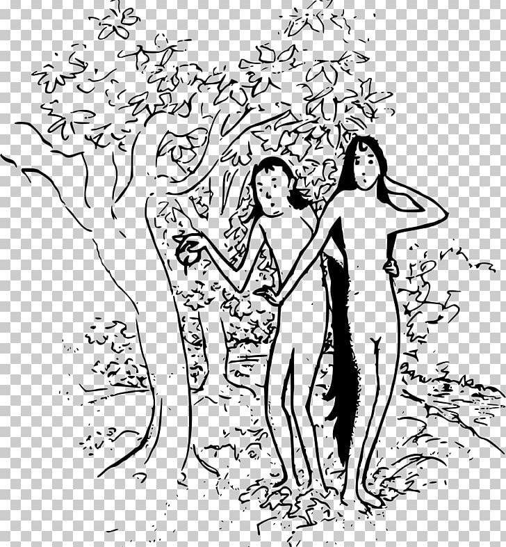 Garden Of Eden Adam And Eve Cartoon Drawing PNG, Clipart, Adam And Eve, Adam  Eve, Arm,