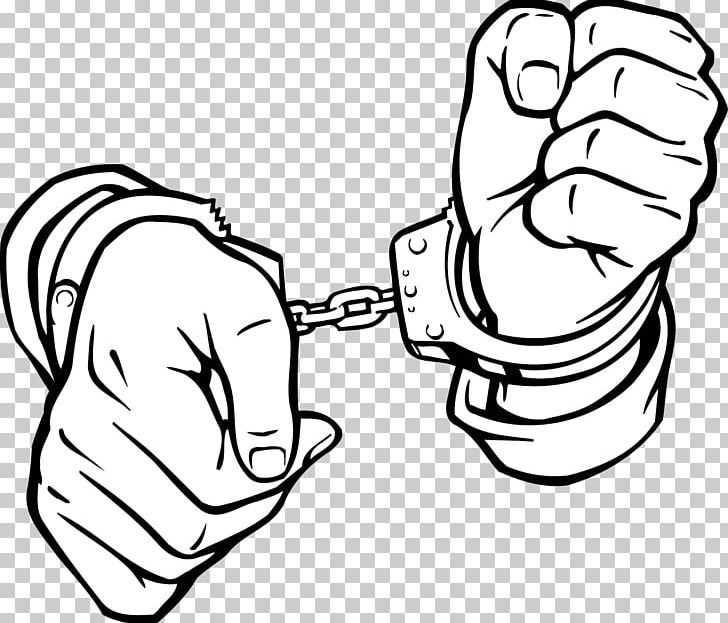 Handcuffs Computer File PNG, Clipart, Black, Black And White, Bound, Collar Handcuffs, Constraint Free PNG Download