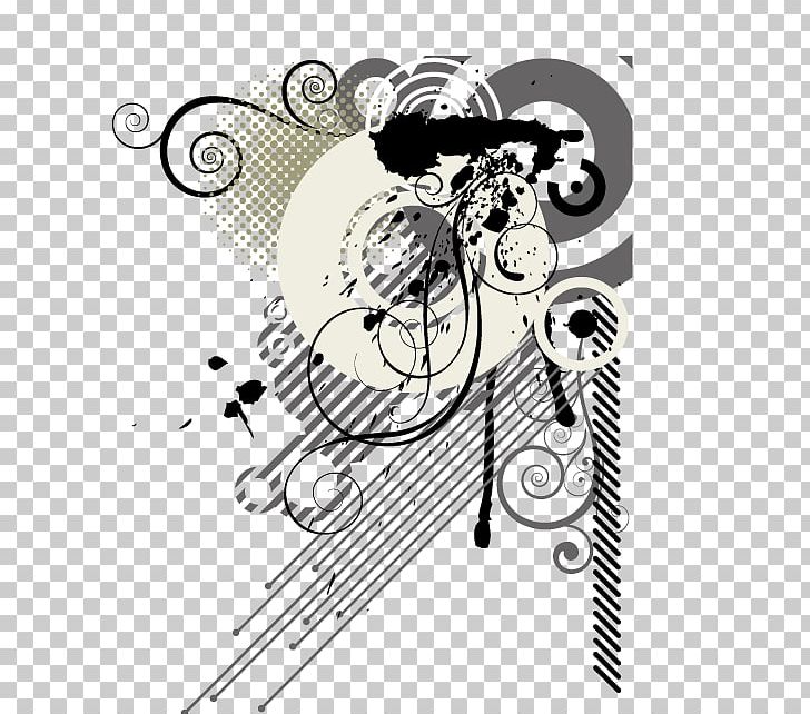 Ink Creativity Circle PNG, Clipart, Animation, Art, Background Effects, Black, Black And White Free PNG Download