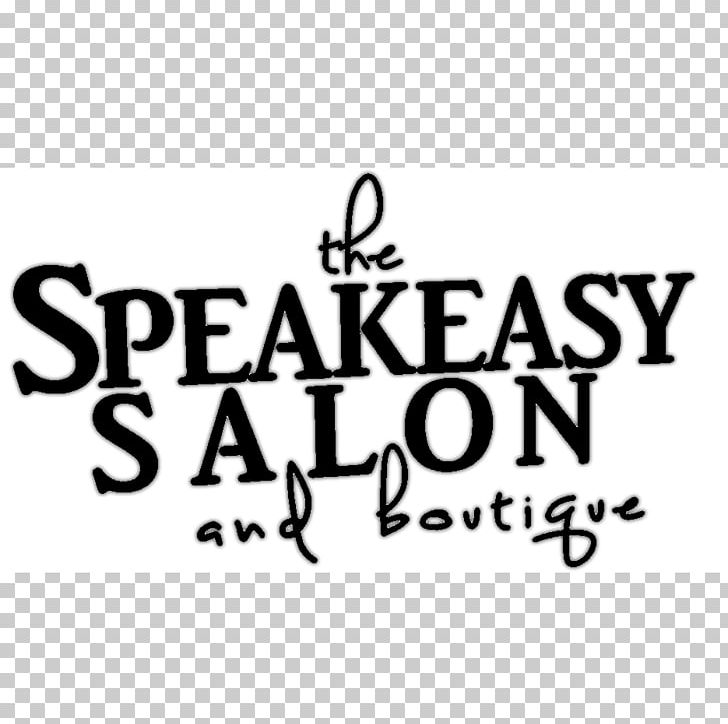 The Speakeasy Salon And Boutique Southwest 10th Street Beauty Parlour Logo PNG, Clipart, Area, Beauty, Beauty Parlour, Black, Black And White Free PNG Download