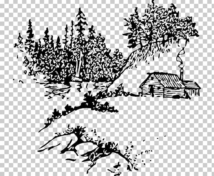 Log Cabin PNG, Clipart, Area, Art, Artwork, Bird, Black Free PNG Download