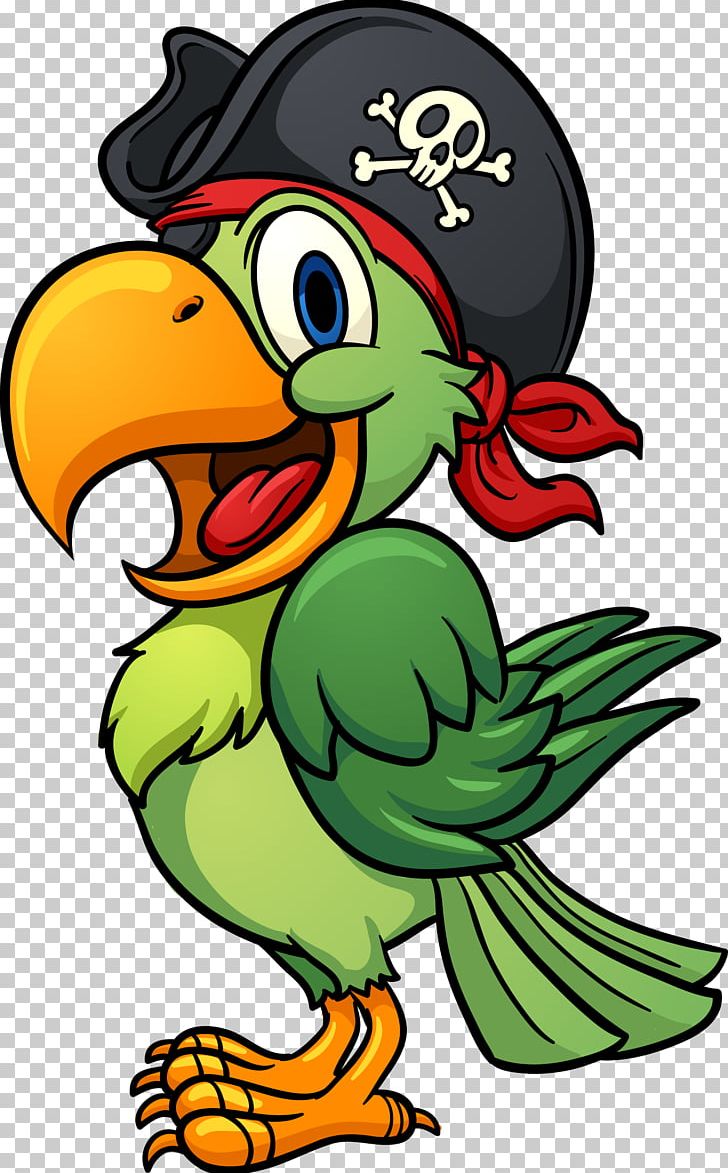 Pirate Parrot PNG, Clipart, Animals, Art, Artwork, Beak, Bird Free PNG Download