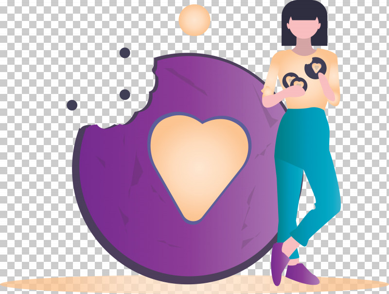 Cookie Love Girl PNG, Clipart, Animation, Black Hair, Cartoon, Cookie, Girl Free PNG Download