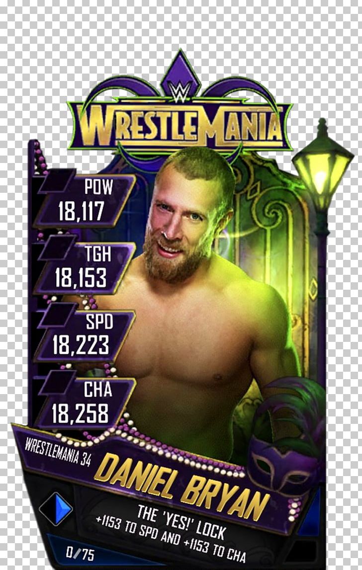 A.J. Styles WrestleMania 34 WWE SuperCard WrestleMania 33 WWE Money In The Bank PNG, Clipart, Advertising, Aj Styles, Carmella, Daniel Bryan, Facial Hair Free PNG Download