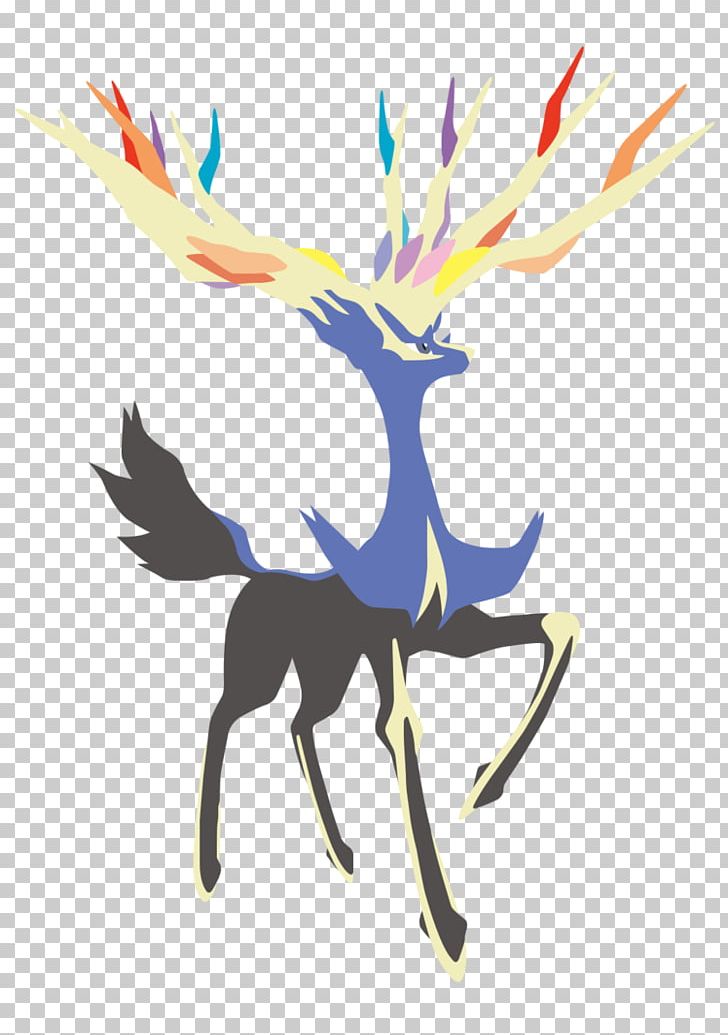 Pokémon X And Y Pokémon Ultra Sun And Ultra Moon Pokémon Sun And Moon Pokémon FireRed And LeafGreen Xerneas And Yveltal PNG, Clipart, Antler, Computer Wallpaper, Deer, Fictional Character, Mammal Free PNG Download