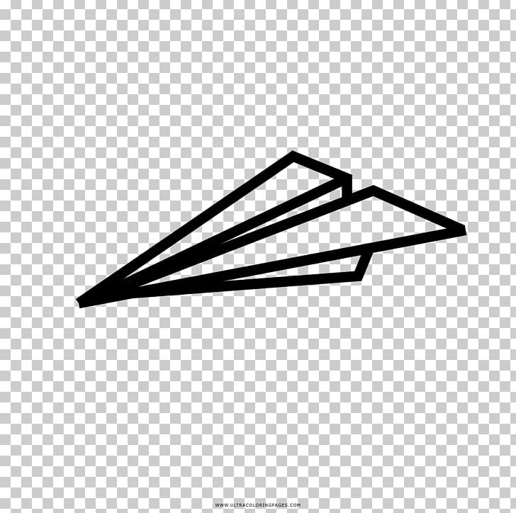 Paper Plane Airplane Drawing Coloring Book PNG, Clipart, Airplane, Angle, Ausmalbild, Aviation, Black And White Free PNG Download