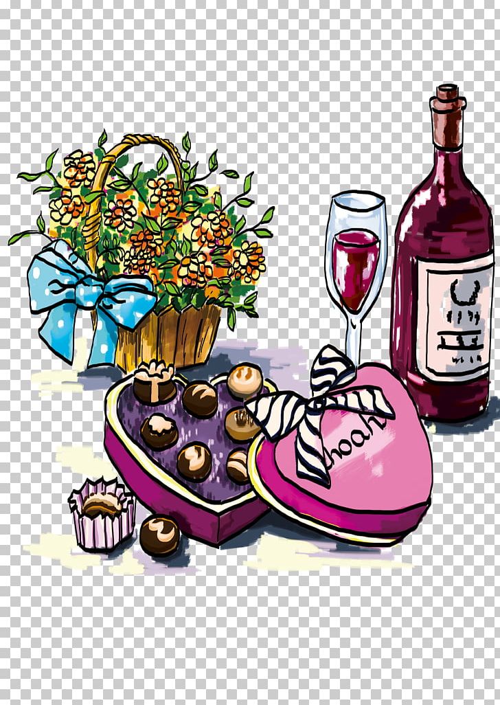 Red Wine Baijiu Chocolate PNG, Clipart, Baijiu, Baskets, Bottle, Candy, Candy Cane Free PNG Download