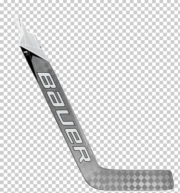 Bauer Hockey National Hockey League Hockey Sticks Goaltender Ice Hockey Equipment PNG, Clipart, Angle, Bauer Hockey, Black And White, Field Hockey Sticks, Glove Free PNG Download