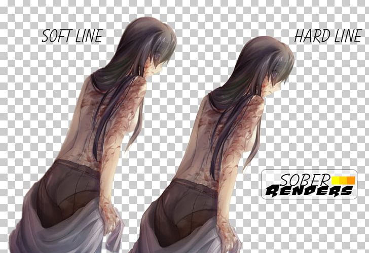 Scar Katawa Shoujo 3D Rendering Hanako-san PNG, Clipart, 3d Computer Graphics, 3d Rendering, Black Hair, Brown Hair, Desktop Wallpaper Free PNG Download