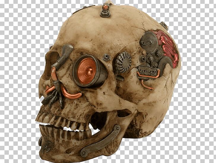 Skull Human Skeleton Machine Robot PNG, Clipart, Bone, Color, Copper, Cyborg, Eye Free PNG Download