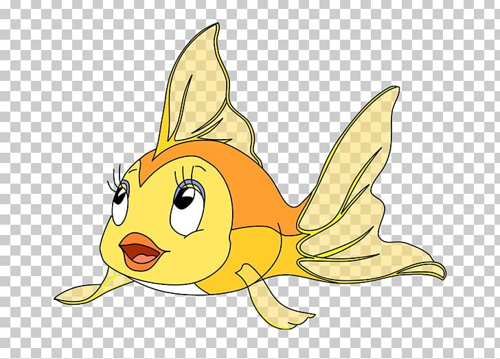 Fantail Figaro Fish Drawing Cleo PNG, Clipart, Animals, Art, Beak, Bird, Cartoon Free PNG Download