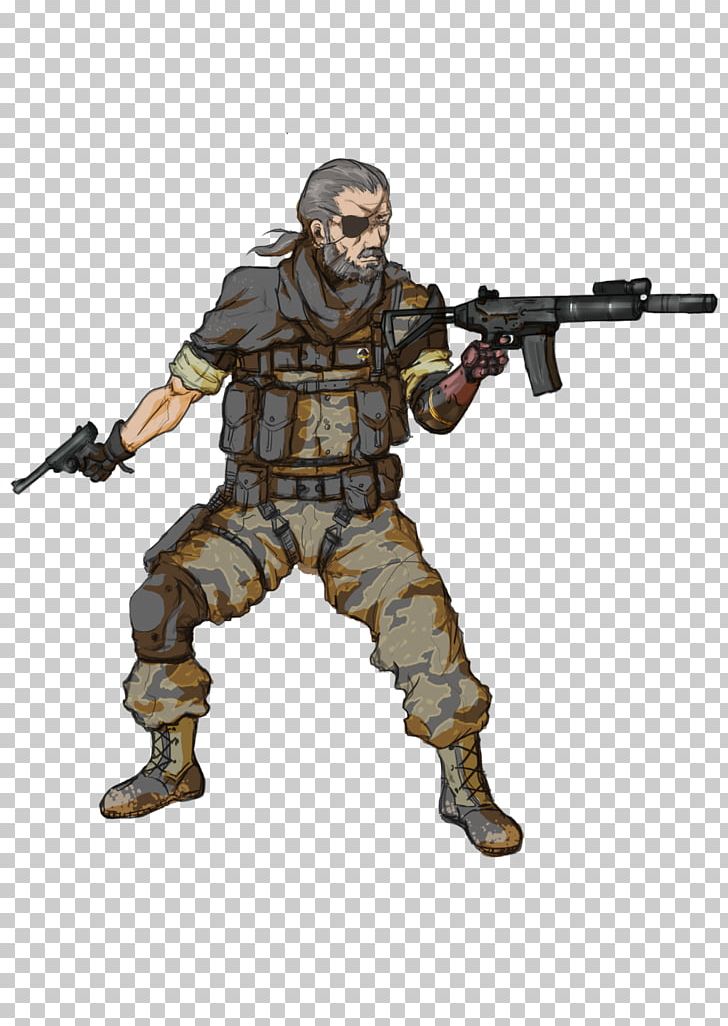 Metal Gear Solid V: The Phantom Pain Metal Gear Solid 3: Snake Eater Big Boss Diamond Dogs PNG, Clipart, Army, Art, Deviantart, Figurine, Fusilier Free PNG Download