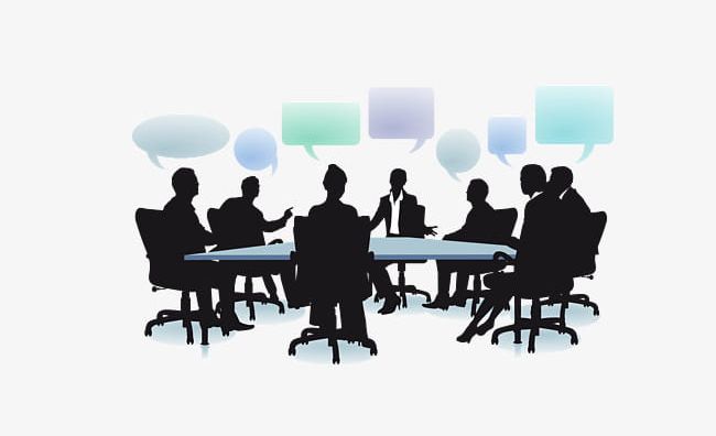 Business People Meeting Silhouette PNG, Clipart, Business, Business Clipart, Business People, Collar, Download Free PNG Download