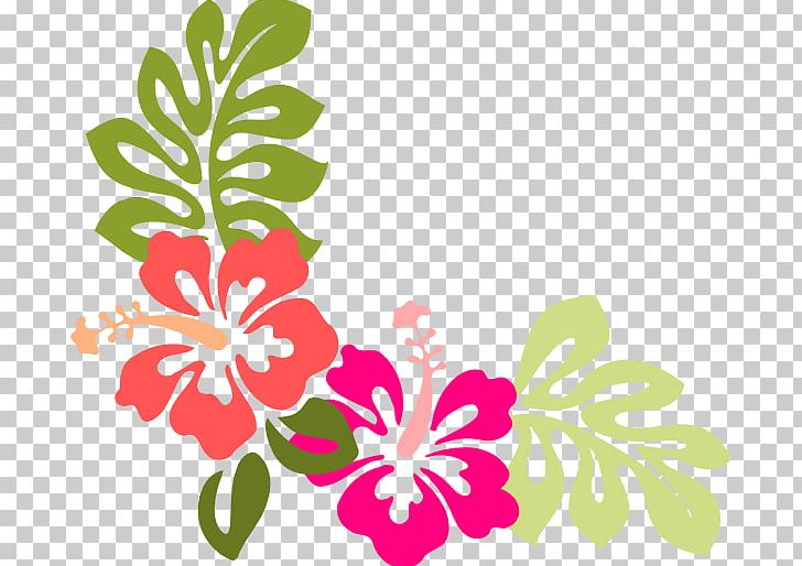 Hawaiian Hibiscus Flower PNG, Clipart, Aloha, Artwork, Branch, Cut Flowers, Desktop Wallpaper Free PNG Download