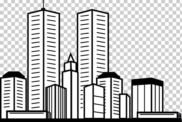 Skyscraper PNG, Clipart, Angle, Architecture, Black And White, Brand, Building Free PNG Download