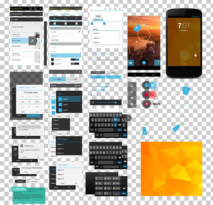 Android Graphical User Interface Mobile App Template PNG, Clipart, App Vector, Brand, Calendar, Cell Phone, Download Free PNG Download