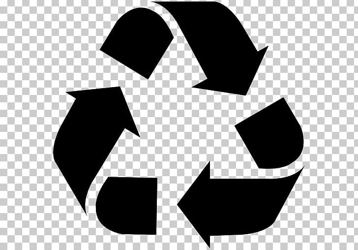 Recycling Symbol Computer Icons PNG, Clipart, Angle, Area, Black, Black And White, Circle Free PNG Download