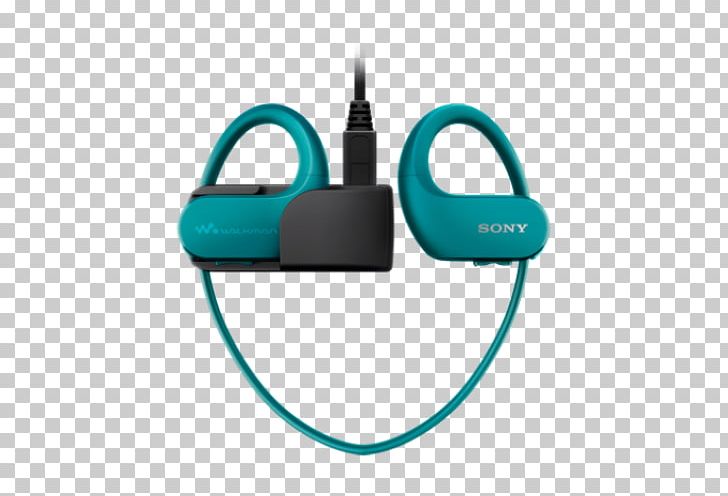 Sony Walkman NW-WS410 Series Headphones MP3 Player Sony Walkman NW-WS410 Series PNG, Clipart, Aqua, Cable, Electronics, Electronics Accessory, Flash Memory Free PNG Download