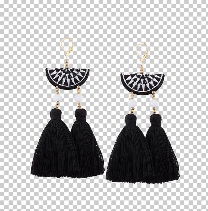 Earring Jewellery T-shirt Clothing Bijou PNG, Clipart, Bead, Bijou, Black, Brooch, Clothing Free PNG Download