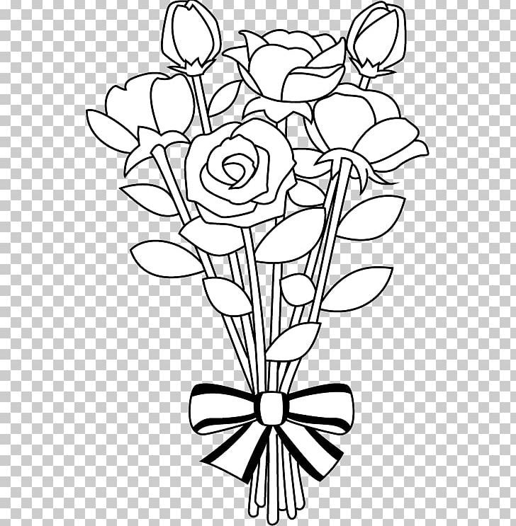 Flower Bouquet Drawing PNG, Clipart, Angle, Area, Art, Black And White, Bride Free PNG Download