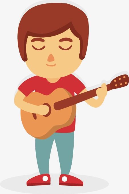 Guitar Man PNG, Clipart, Cartoon, Cartoon Characters, Character, Characters, Creative Free PNG Download
