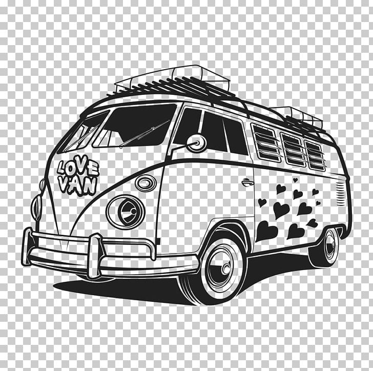 Van Car Volkswagen Type 2 Illustration PNG, Clipart, Bus, Car, Compact Car, Holidays, Photography Free PNG Download