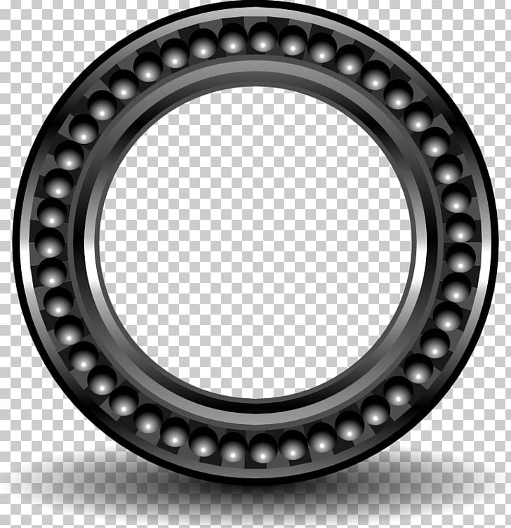 Ball Bearing Rolling-element Bearing PNG, Clipart, Ball, Ball Bearing, Bearing, Black And White, Circle Free PNG Download