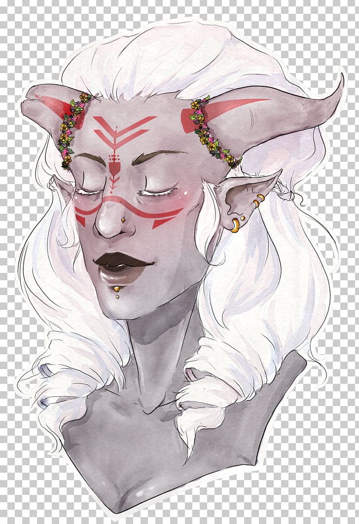 Dragon Age: Inquisition Illustration Drawing Art /m/02csf PNG, Clipart, Antlers With Flowers, Body Piercing, Digital Art, Dragon Age, Dragon Age Inquisition Free PNG Download