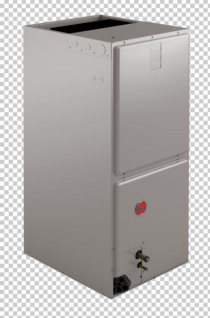 Air Conditioning Rheem Air Handler Seasonal Energy Efficiency Ratio Furnace PNG, Clipart, Air Conditioning, Air Handler, Centrifugal Fan, Evaporator, Fan Coil Unit Free PNG Download