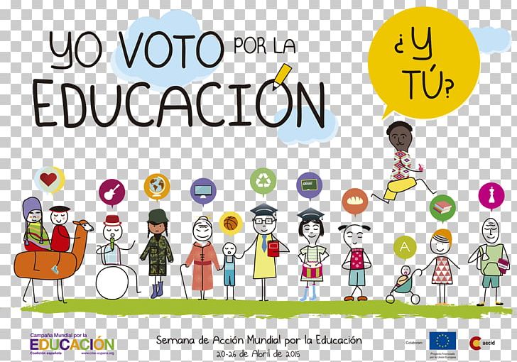 Right To Education School Semana De Acción Mundial Por La Educación Educational Institution PNG, Clipart, Art, Calidad Educativa, Cartoon, Communication, Conversation Free PNG Download
