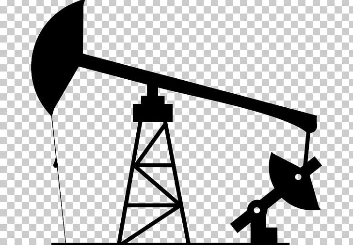 Oil Well Petroleum Industry Oil Platform Natural Gas PNG, Clipart, Angle, Black, Black And White, Derrick, Downstream Free PNG Download