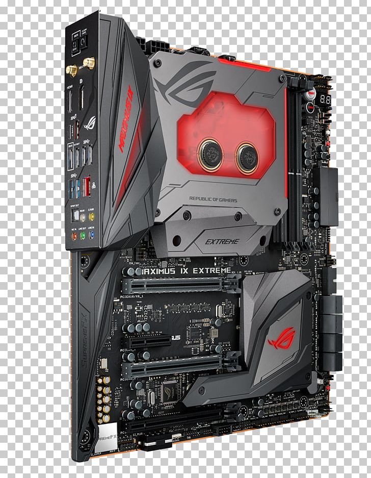 ROG GAMING MOTHERBOARD ROG MAXIMUS IX EXTREME LGA 1151 Republic Of Gamers Asus ROG Maximus IX Extreme PNG, Clipart, Asus, Asus Maximus Ix Hero, Asus Rog Maximus Ix Extreme, Central Processing Unit, Chipset Free PNG Download