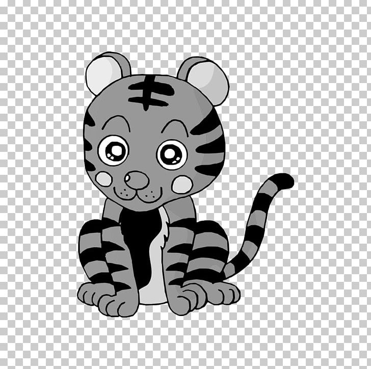 Tiger Comics Cartoon Illustration PNG, Clipart, Animal, Animals, Big Cats, Black, Carnivoran Free PNG Download