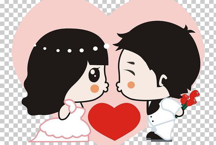 Significant Other Marriage Cartoon Wedding Invitation PNG, Clipart, Emotion, Engagement, Facial Expression, Falling In Love, Flowers Free PNG Download