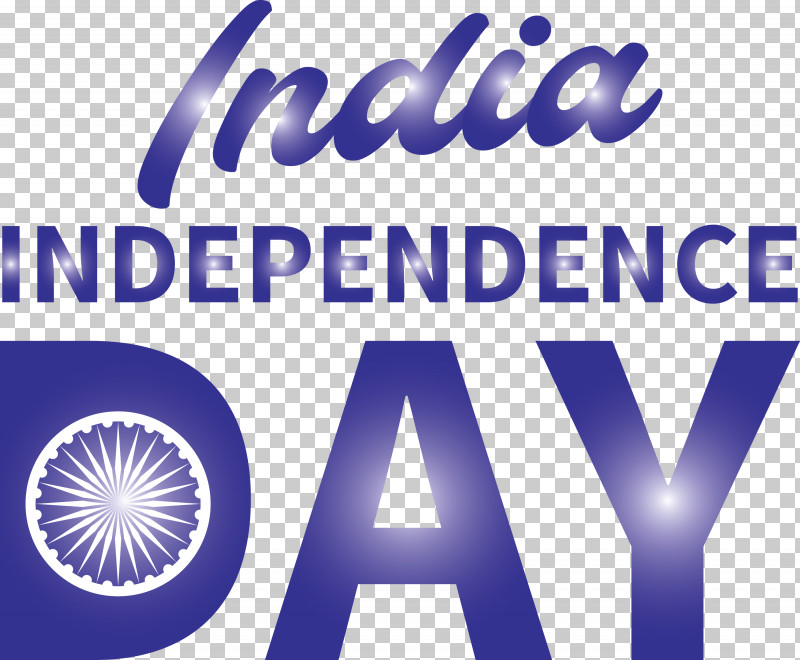 Indian Independence Day PNG, Clipart, Cobalt Blue, Electric Blue M, Indian Independence Day, Logo, Number Free PNG Download