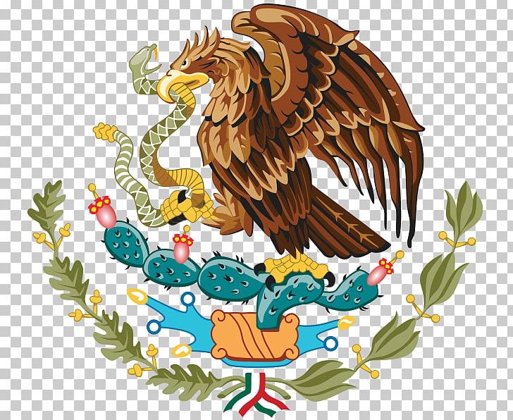 Flag Of Mexico Drawing Coat Of Arms Of Mexico PNG, Clipart, Art, Beak, Bird, Bird Of Prey, Coat Of Arms Of Mexico Free PNG Download