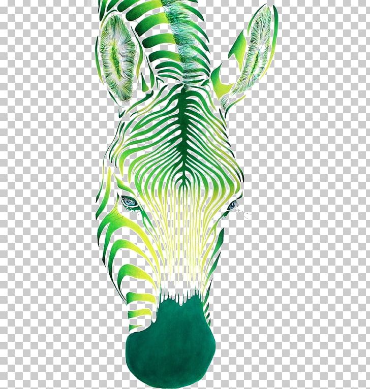 Zebra Watercolor Painting Drawing PNG, Clipart, Acrylic Paint, Animals, Art, Background Green, Color Free PNG Download