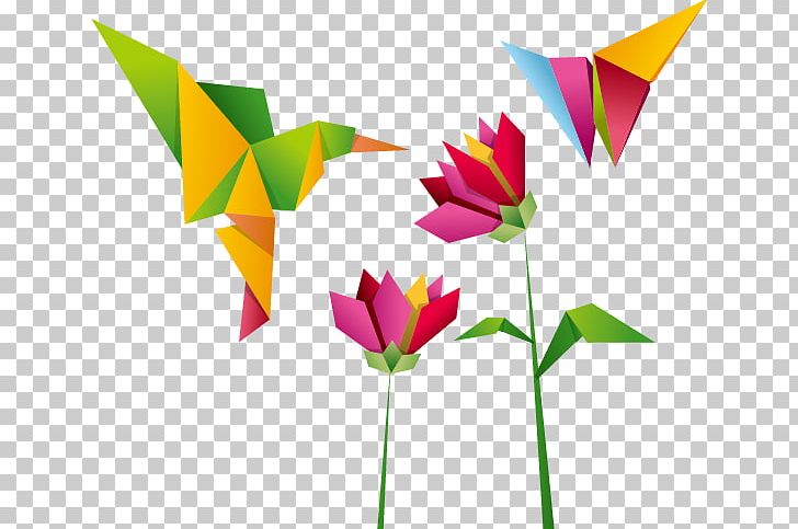 Crane Hummingbird Origami PNG, Clipart, Animals, Art Paper, Bird, Bird Vector, Encapsulated Postscript Free PNG Download