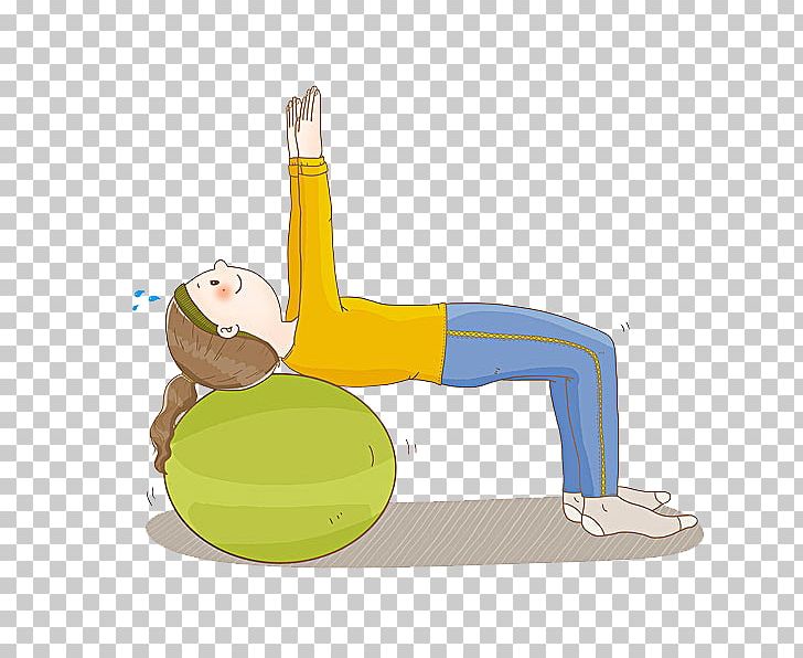 Yoga Physical Exercise Cartoon PNG, Clipart, Beautiful, Business Woman, Designer, Download, Exercise Free PNG Download