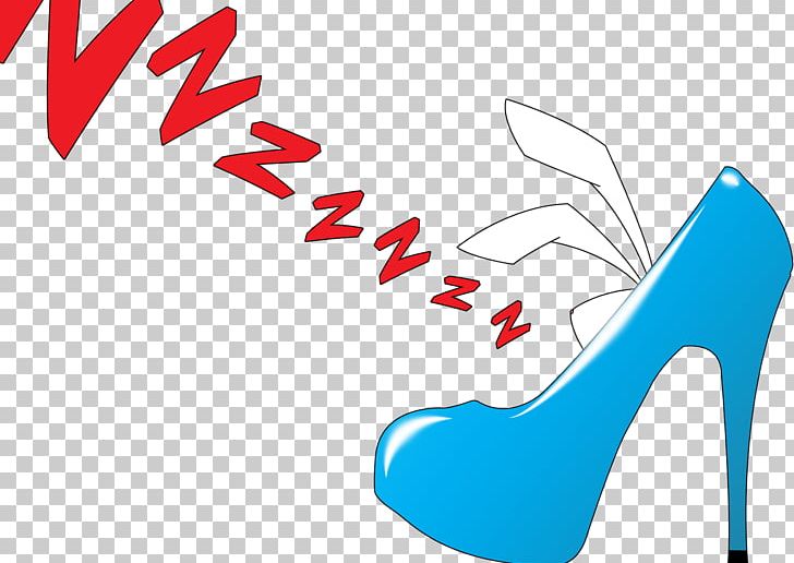 High-heeled Shoe Logo PNG, Clipart, Area, Art, Blue, Brand, Electric Blue Free PNG Download