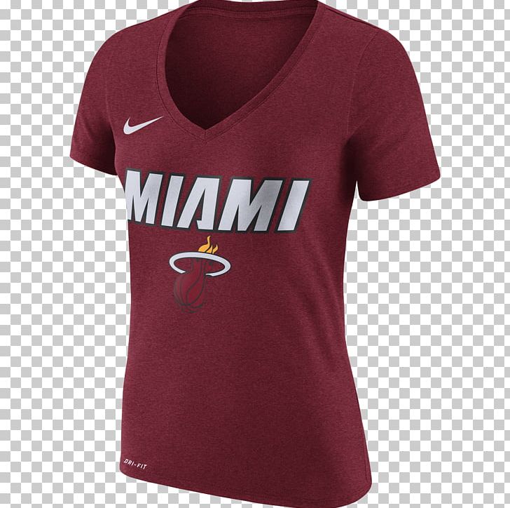 T-shirt Miami Heat Sleeve Jersey PNG, Clipart, Active Shirt, Adidas, Brand, Clothing, Heat Free PNG Download