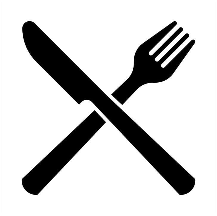 Traffic Sign Restaurant Road PNG, Clipart, Black And White, Cutlery, Fast Food Restaurant, Food, Fork Free PNG Download