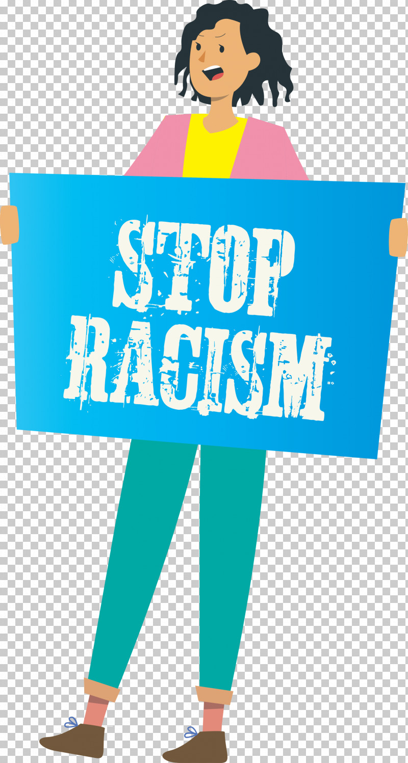 STOP RACISM PNG, Clipart, Area, Behavior, Clothing, Human, Line Free PNG Download